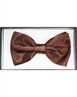 Outer Rebel Solid Brown Bow Tie