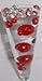 Easy Elegance by JellyBeadZ - 34 Red Pearl Beads - Includes 12 Grams Clear JellyBeadZ - They Will Float. Centerpieces and Weddings