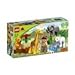 18-Piece Set Includes Animals, Zoo Keeper, And Large Building Bricks - DUPLO LEGO Ville Baby Zoo V70 (4962)