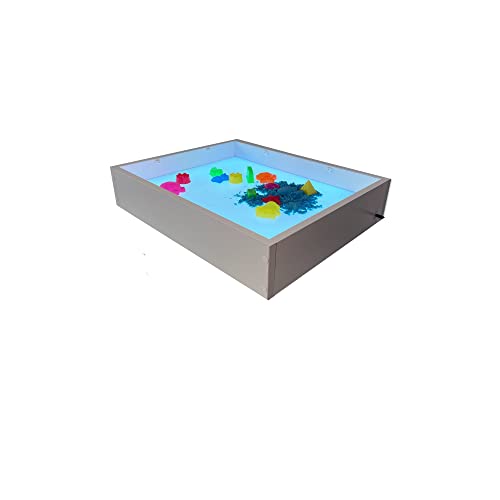 Kinetic Sand Play Activity Light Table Box for Kids