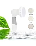 Facial & Body Cleansing Brush - Elechomes Electric Exfoliating Microdermabrasion Face Brush - Pore Minimizer Face & Body Cleanser - Exfoliator to Help Get Rid of Acne - Blackheads & Dark Spots