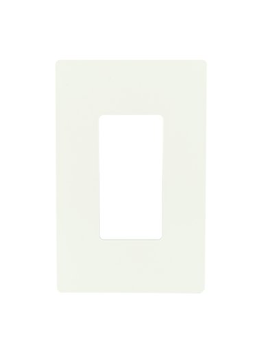 Legrand - PASS & SEYMOUR RWP26LACC6Radiant Single Gang Screwless Plastic Wall Plate, Decorative Wall Plate, Light Almond