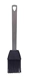 Tablecraft Mini Silicone Brush With Stainless Steel Handle (HMIN4), Silver