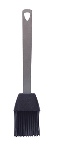 Tablecraft Mini Silicone Brush With Stainless Steel Handle (HMIN4), Silver