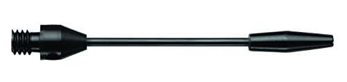 2in 2ba Black Medium Steel "Laser" Wire Dart Shafts set of 3