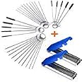 Motorcycle Carburetor Cleaning Tool Kit - 18-Piece Brush & Needle Set For Jet & Dirt Removal 8 thumbnail image