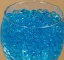 JellyBeadZ Brand - Huge 1 Pound Water Gel-16 Ounce. Heat Sealed Bag - Blue Berry