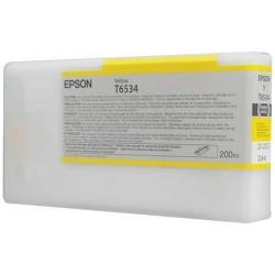 Epson UltraChrome HDR Ink Cartridge - 200ml Yellow (T653400)