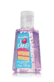 Bath and Body Works Anti-Bacterial I LOVE CAKE PocketBac Hand Gel 1.0 FL OZ