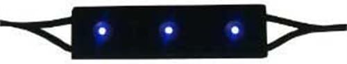 TrueLumen 453nm Blue 3-LED Linking Module, One Female and One Male Connector by TrueLumen LED