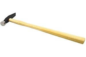 PMC SUPPLIES LLC 6 oz Goldsmith Cross-Pien Chisel Style Jewelry Making Metal Forming Hammer Tool