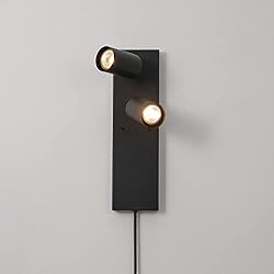 Globe Electric 51845 2-Light Plug-in or Hardwire