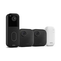 All-new Blink Video Doorbell + Outdoor 4 – Wireless smart security cameras, head-to-toe HD view, two-year battery life. Sync Module Core included – 2 camera system + Video Doorbell