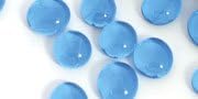 System 96 Glass Pebbles - Sky Blue - 96 Coe - 1/2 Pound Bag