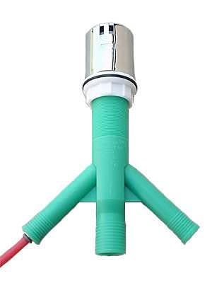 Photo 1 of Amerigap Products T52 RO1 Combination Dishwasher RO Air Gap Kit with 1/4" Quick Connect