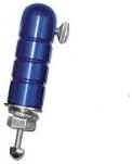 One Atv Wheeler Whip Safety Flag Blue 1/4 Inch Quick Release Mount - Holder