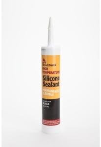 AW Perkins 500° Silicone Sealant - Clear, 10.3 Ounce Cartridge