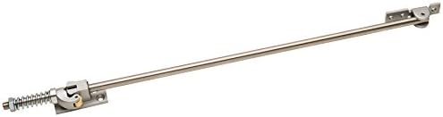 Glynn-Johnson 705H SP28 Series Heavy Duty Hold-Open Surface Overhead Door Holder, Powder Coat Aluminum Finish, 39.06" to 45" Door Opening