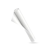 Heat Transfer Vinyl Roll White(12" x 10ft), Iron On HTV Rolls for T-Shirts, Canvas Bags and Other Fabrics