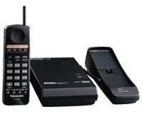 Panasonic KX-T7880 - Cordless phone - 900 MHz - black