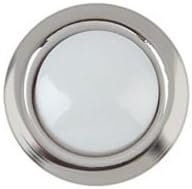Button Door N/Lt Wird Wht/Slvr