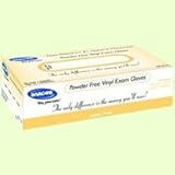 Invacare® Powder-free Vinyl Exam Gloves-Size: Medium Style: Powder-Free Vinyl - UOM = Case of 1000