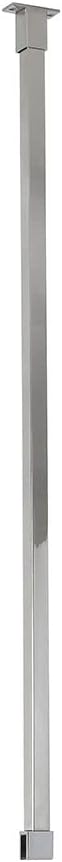 Milano Portland 820mm Ceiling Shower Enclosure Support Arm Bar Chrome Stainless