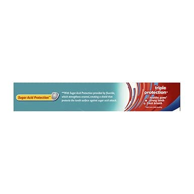 AQUAFRESH CAVITY PROTECTION FLUORIDE TOOTHPASTE FOR HEALTHY GUMS, STRONG TEETH, AND FRESH BREATH, COOL MINT, 5.6 OZ