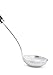 Internet?s Best Stainless Steel Soup Ladle with Rubber Grip - Large Kitchen Utensil Spoon - Punch Bowl and Soup Pan Ladle