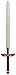 Nerf N-Force Marauder Long Sword (Red), Brown