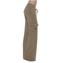 Gcvizuso Wide Leg Pants Woman High Waisted Cargo
