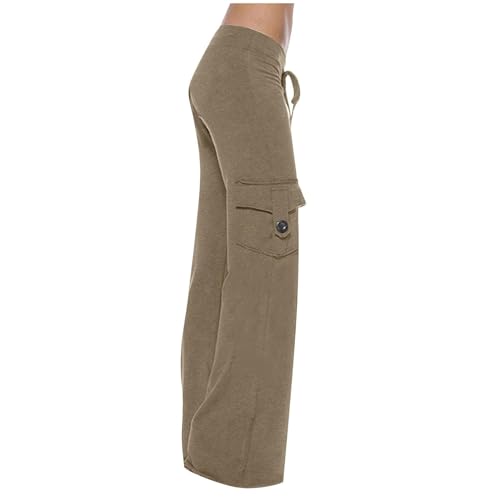 Gcvizuso Wide Leg Pants Woman High Waisted Cargo