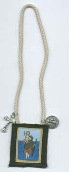 St. Christopher Travellers Scapular