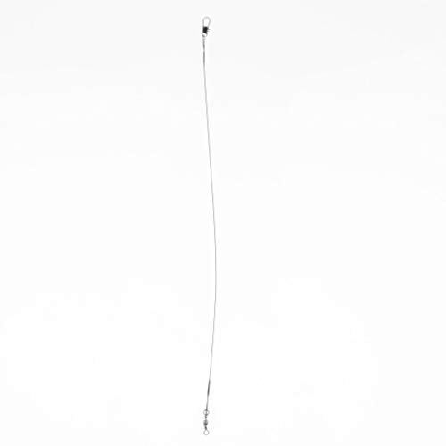 B Blesiya 20 Stück Fishing Stahlvorfach mit Wirbel für Süßwasser & Salzwasser zum Raubfisch(wie Hecht)-Angeln, 30 cm… – Bild 6