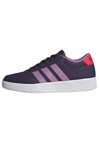 adidas Unisex Kinder BREAKNET 3.0 Shoes JUNIOR Schuhe, Aurora Plum/preloved Purple/Lucid red