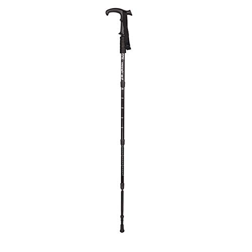 AT7555 Aluminum Alloy Trekking Poles Folding Adjustable Ultralight Walking Stick for Hiking Backpacking Snowshoeing