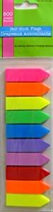 Sticky Page Markers (500 ct) Note Flags Index Labels Post Arrows Color It
