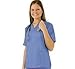 Women's Scrub Set - Medical Scrub Top and Pant, Ceil Blue, Small