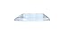 (12 pack) 4 oz. White Plastic Double Walled Jar with White Dome Cap (70/400)