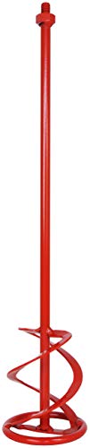 Connex COX782412 Mixing Paddle for Adhesives, Red, Size M14 / 120 x 590 mm