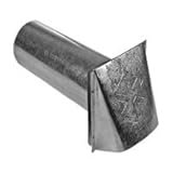 Builder's Best 110889 Thru-wall Dryer Vent Hood, 4", Galvanized