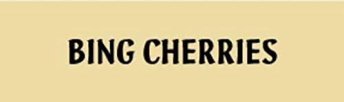 Retail Sign Systems 043-1T- FreshLook "Bing Cherries" Fresh Look Design Produce Insert, 1-Track