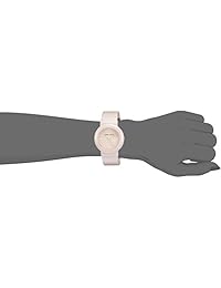 Anne Klein AK   2834lpgb de la mujer Gold-tone y pulsera reloj de cerámica, color rosa claro