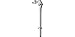 Pearl TH88I Tom Holder, Gear Tilter, Extra Short