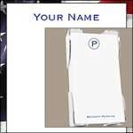 Personalized Notepads Sets - 450 Personalized Sheets & Acrylic Holder
