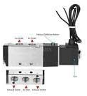 1-8'' 2 Position 5 Way Pneumatic Solenoid Electric Air Valve DC 12V w- Wire N6F3