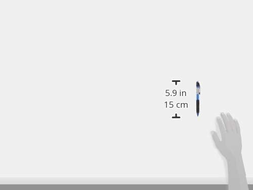 Uni Power Tank Ballpoint Pen - 0.7 mm - Blue Body - Blue Ink - Image 4