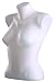Female Torso Mannequin Form Display Bust White Color (#5010)