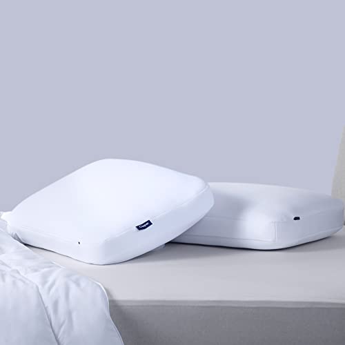 Casper Sleep Foam Pillow for Sleeping Pack of Two, King, White Pricepulse