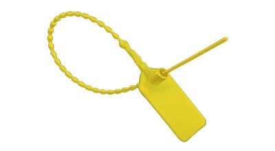 Yellow pull-tite security seal (package of 100)